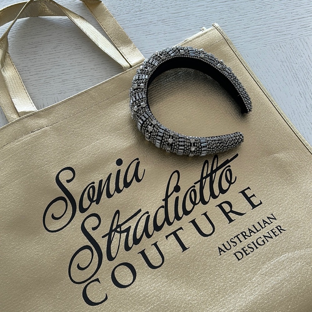πΌ NWOT - Stunning Headband by Sonia Stradiotto Couture πΌ πΌ - Picture 8 of 10